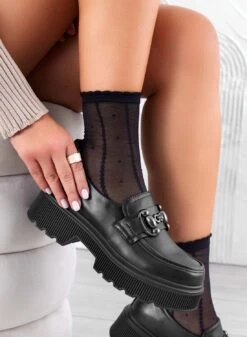 MAREA - Mocassini Platform Neri Con Fibbia -Negozio al dettaglio Alexoo 02 f7af6256 85e4 4f42 ac3a d9ed4c6b78b5