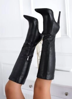 BRENDA - Stivali Neri Alexoo Con Tacco Alto -Negozio al dettaglio Alexoo 03 7b43e339 eaed 40f7 88ce 8446e0ef202b