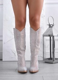 Stivali Alexoo Beige Camperos Con Strass -Negozio al dettaglio Alexoo 05 bcd020ab 5c57 439e 9ea2 b4bfb238d149