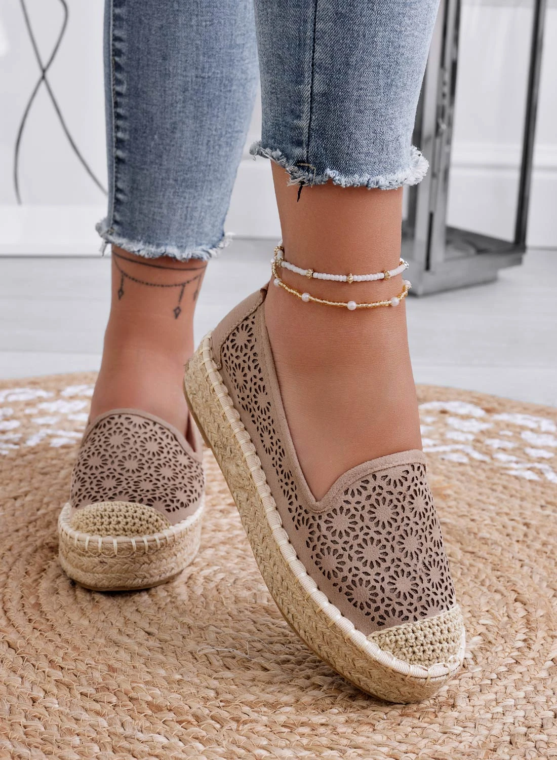 Espadrillas Fango Ricamate Con Zeppa 2 Espadrillas Fango Ricamate Con Zeppa - immagine 2