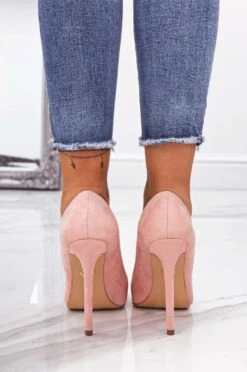 LEXIE - Decolletè Rosa Scamosciate Con Tacco Alto -Negozio al dettaglio Alexoo 12 2 23