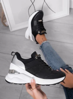 FREYA - Sneakers Nere Alexoo Con Inserti Glitter -Negozio al dettaglio Alexoo 12 9da3ad91 43e0 43f8 b27c a8e74a020bc2