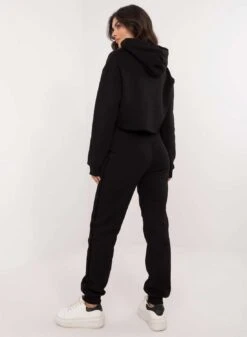 Tuta Nera Due Pezzi Felpata Con Scritta Brooklyn -Negozio al dettaglio Alexoo 16 2a5d3fdc 1cd1 498f 9223 911526038525