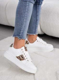 Sneakers Bianche Con Inserti Maculati -Negozio al dettaglio Alexoo 1 4d5b794b 3e12 4425 bdd6 6d6a23777d43