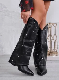 BRODIE - Stivali Neri Camperos Con Borchie -Negozio al dettaglio Alexoo 2 0e45cc53 fea5 4d6c a3bf 42b8f71ca52a