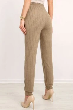 Pantalone Tuta Verde In Maglia Con Laccio In Vita -Negozio al dettaglio Alexoo 2 17 4