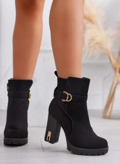 SVETLANA - Tronchetti Neri Con Applicazione Oro -Negozio al dettaglio Alexoo 2 681d396d c73b 46a0 8e62 d79547ca870b