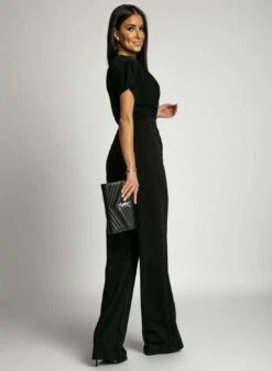 Tuta Nera Lunga Con Scollo A V -Negozio al dettaglio Alexoo 2 6ba75045 4f93 4cf1 a51c 7edd2b09e09a