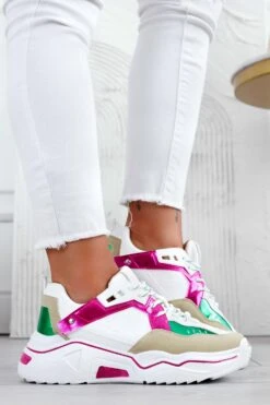 Sneakers Con Suola Spessa Ed Inserti Multicolor -Negozio al dettaglio Alexoo 2 7dddd6d5 c0ef 4707 bcf5 c34897f153fc