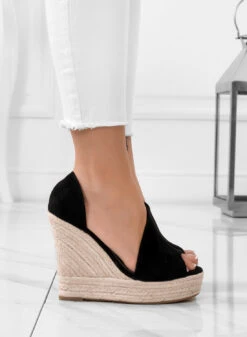 JOLIE - Espadrilles Nere Con Zeppa In Corda 8 JOLIE - Espadrilles Nere Con Zeppa In Corda -Negozio al dettaglio Alexoo 2 a0f30472 5c7b 4e61 b94a 61336a6855e2