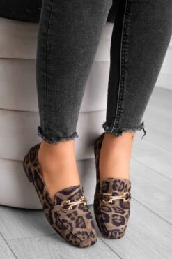 GAETANA - Mocassini Maculati Con Fibbia Oro -Negozio al dettaglio Alexoo 2 f0ae6535 9c20 411d 98fc a1221450e9f1