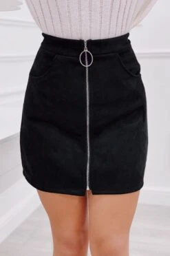 Gonna Scamosciata Con Zip Nera -Negozio al dettaglio Alexoo 3 14 5 800d9cfd 40aa 4cf1 8d76 c6bb312d20c6