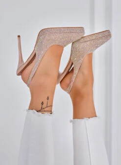 ALYSSA - Decolletè Nude Slingback Gioiello -Negozio al dettaglio Alexoo 3 378200c9 388b 49b3 88a0 e01f7937913b