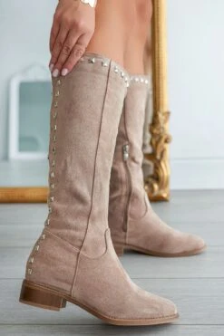 BEATRIX - Stivali Alexoo Fango Con Zeppa Interna E Borchie Sul Retro -Negozio al dettaglio Alexoo 3 45810cae 7da0 4567 92a9 548b0c9be0b5