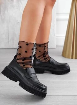 IMMA - Mocassini Neri Alexoo Con Suola Alta -Negozio al dettaglio Alexoo 3 67c0f0e9 eb86 4ed8 a0b9 374e5dc93bec