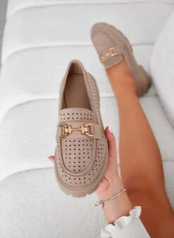 TOKYO - Mocassini Fango Traforati Con Fibbia Oro 7 TOKYO - Mocassini Fango Traforati Con Fibbia Oro -Negozio al dettaglio Alexoo 4 353f73ac cd05 450a a0a9 81e6035951b1