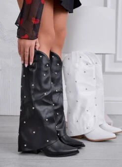 BRODIE - Stivali Neri Camperos Con Borchie -Negozio al dettaglio Alexoo 4 3b2abb08 e860 4b08 a099 95613a52b76e