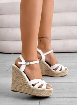 DALLAS - Sandali Espadrillas Alexoo Bianchi A Fasce -Negozio al dettaglio Alexoo 4 62773f1d 51fc 48c1 bb4c 9365eb4be5ce