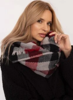 Sciarpa Nera Con Pannelli A Contrasto -Negozio al dettaglio Alexoo 4 8212e47b d0a5 466c 8254 849e21e2e2c6