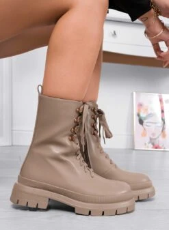 MARA - Stivaletti Anfibi Fango Alexoo Con Lacci -Negozio al dettaglio Alexoo 4 be8e6d75 f690 4527 a028 12cc102f7478