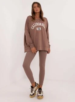 Tuta Fango Due Pezzi Con Leggings E Maxi Maglia California -Negozio al dettaglio Alexoo 4 cbd5f619 d9ff 4822 a1c3 38698c0d7b9d