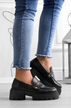 Mocassini Platform Neri Alexoo Con Accessori Intercambiabili -Negozio al dettaglio Alexoo 5 12756fb1 e827 4cda 9c9b d8a11a70e802