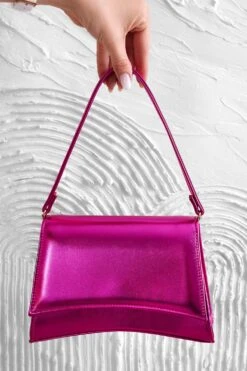 Borsa A Spalla B225 Fuxia Metallizzato -Negozio al dettaglio Alexoo 5 5120c43a 5279 41ee a5d4 1c33c9d9fb93