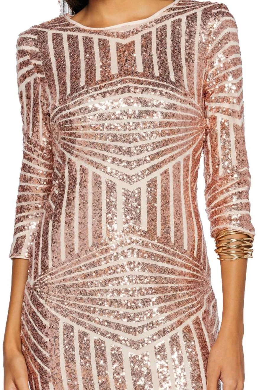 Tubino Con Paillettes - Rosa 4 Tubino Con Paillettes - Rosa - immagine 4