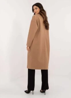 Cappotto Lungo Elegante Fango Con Bottoni -Negozio al dettaglio Alexoo 6 7cc78e66 6bc1 4d8f af92 bf9c563864b9