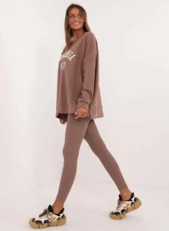 Tuta Fango Due Pezzi Con Leggings E Maxi Maglia California -Negozio al dettaglio Alexoo 6 7e03d777 09a9 429c a0aa 90da13dd9a50