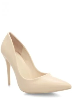 Decolletè In Ecopelle Con Tacco A Spillo - Beige -Negozio al dettaglio Alexoo 7 6 41 9d796649 7051 423c 9d89 7e6264b5206b