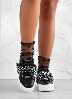 CARRY - Sneakers Nere Alexoo Con Fascia In Strass -Negozio al dettaglio Alexoo 8 0338423f 1d4f 4131 a662 95c248a9171a