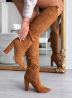 Stivali Marroni Alexoo Scamosciati Con Tacco Comodo -Negozio al dettaglio Alexoo 8 d0e37cd4 8b19 4b37 83bf c6eb4dbca4ba