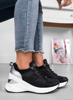 FREYA - Sneakers Nere Alexoo Con Inserti Glitter -Negozio al dettaglio Alexoo 8 dc41c34d 74e3 4367 869d 77d9b610b7a0