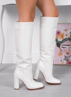 Stivali Bianchi Alexoo Effetto Coccodrillo -Negozio al dettaglio Alexoo 8 ee2be1f2 f66b 4b0b a03a 4958bf7e8d67