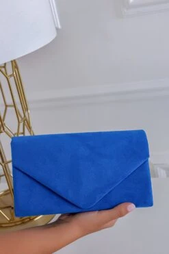 Borsa Pochette B205 Blu Cobalto