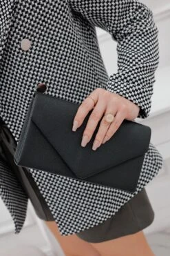 Borsa Pochette B210 Nera -Negozio al dettaglio Alexoo BorsapochetteB210nera