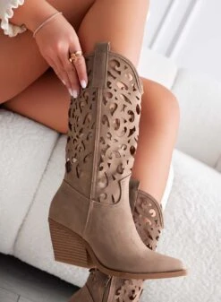 CANOSA - Stivaletti Camperos Fango Traforati