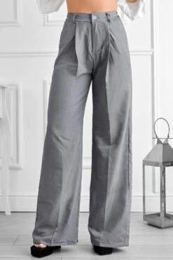 Pantalone Grigio A Palazzo