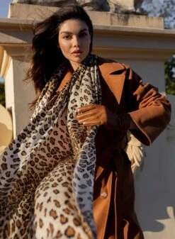 Sciarpa Foulard A Fantasia Maculata